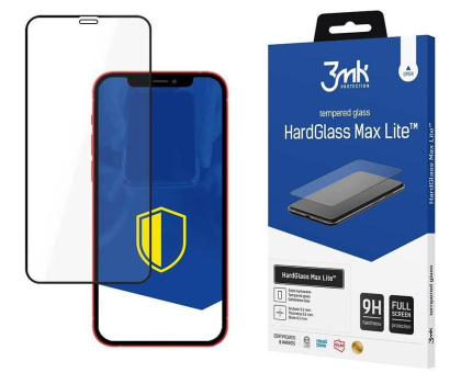 Szkło i folia ochronna 3mk Szkło ochronne 3mk HardGlass Max Lite do Apple iPhone 13 Min